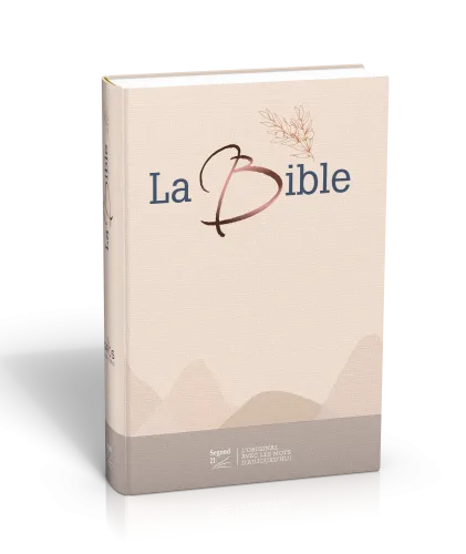 Bible Segond 21 gros caractères rigide toilée matelassée Soeur-Co
